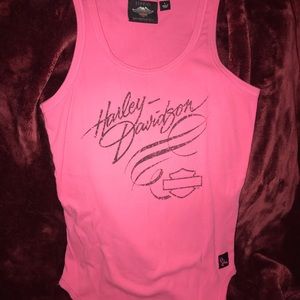 Ladies Harley-Davidson Breast Cancer Tank Top